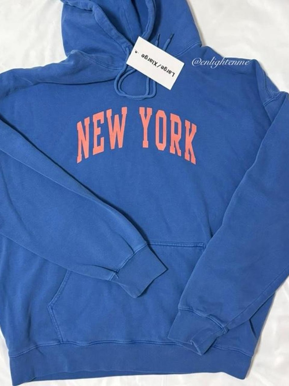Brandy Melville New York Knicks colorway hoodie